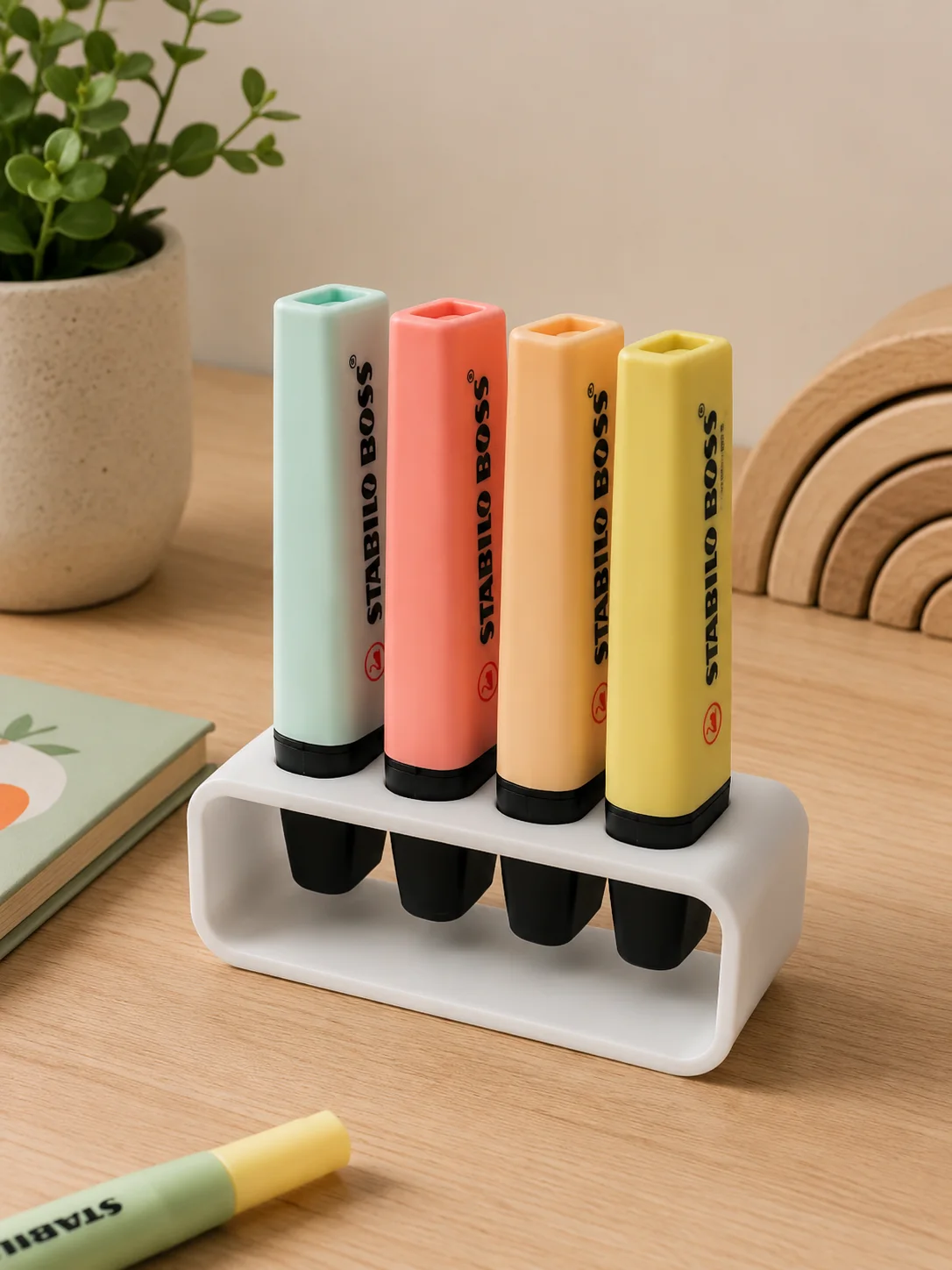 Soporte subrayadores Stabilo 4 huecos, imagen 6